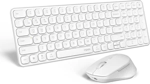 RAPOO Wireless US Keyboard Mouse Combo, Blade-Series 99-Key UltraThin Quiet SALE - Picture 1 of 3