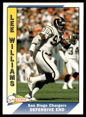 1991 Pacific Lee Williams San Diego Chargers #455 - Image 1 of 2