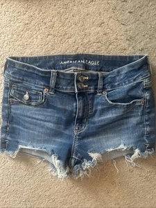 Pantaloncini elasticizzati American Eagle Next Level taglia 8 - Foto 1 di 4