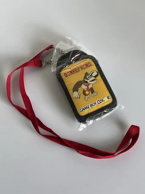 New Nintendo Donkey Kong Game Boy Color / Carrying Case Colour 2000 AUS + Strap - Image 1 of 3