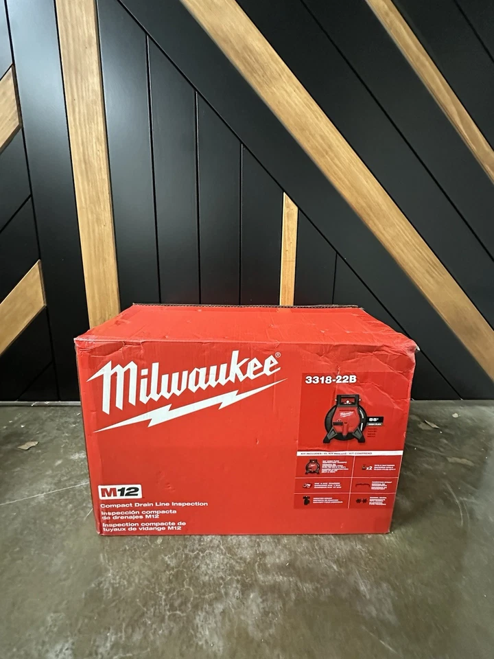 Milwaukee 3318-22B M12 12V 85 Foot High Flex Compact Inspection Camera Kit