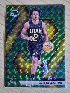 2024-25 Panini Mosaic - Collin Sexton #166 Green Mosaic Prizm - Picture 1 of 4