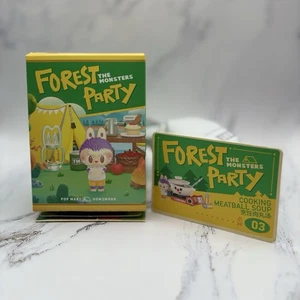 POP MART 🅰️AUTÉNTICO Labubu THE MONSTERS Forest Party [Cocinar sopa de albóndigas] - Imagen 1 de 2