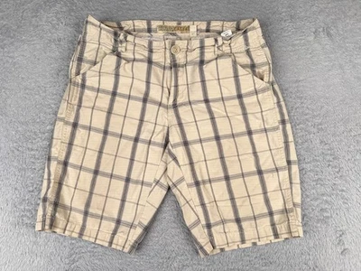 Shorts Cabelas Casuals Feminino 10 Curvas Xadrez Chino 100% Algodão Acampamento 32x11 - Imagem 1 de 4