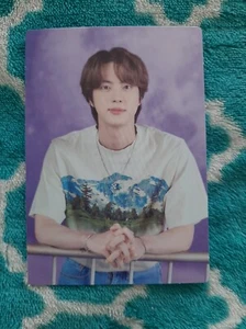 Official BTS 2021 Muster Sowoozoo Photo Card (Jin) 4/8 (US SELLER) - Picture 1 of 2