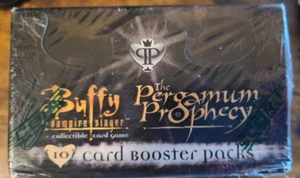 PERGAMUM PROPHECY Buffy The Vampire Slayer CCG Booster Box 10 card packs 2001 - Picture 1 of 6
