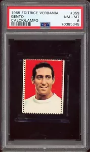 1965 FRANCISCO GENTO EDITRICE VERBANIA CALCIOLAMPO #359 (PSA 8) SPAIN MADRID - Picture 1 of 2