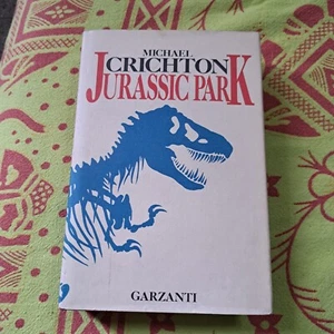 Jurassic park - Michael Crichton - Prima Ed. 1990 - Garzanti - Foto 1 di 5