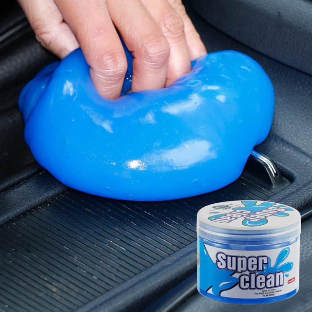 ASFSKY Car Cleaning Gel, Car Cleaning Putty for Car Detailing Car Slime for Cleaning Dust from Car's Air Vents, Dashboard, Cup Holder with Car