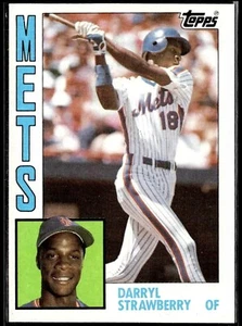 Darryl Strawberry New York Mets 1984 Topps #182 Rookie Card NM-MT - Picture 1 of 2