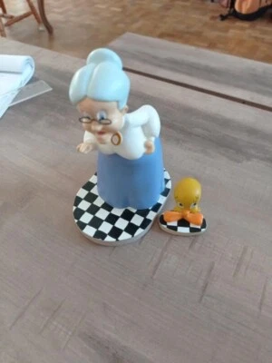 Warner Bros Looney tunes mémé granny et Titi - Photo 1/4