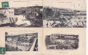 Konvolut 4 alte Ansichtskarten Ansichtskarten SAINT-JUERY TARN Fabriken 1 - Bild 1 von 1