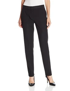 NUEVO PANTALÓN BCBGMAXAZRIA NEGRO SHEAN PIERNA RECTA IZD2F522/M716A TALLA 2 - Imagen 1 de 2