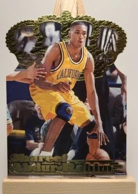 1996-97 COLECCIÓN PACÍFICO Shareef Absur-Rahim DIE-CUT GOLD CROWN ROOKIE RC... Foto 1 de 2