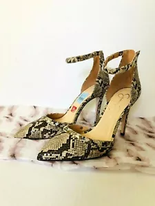 Jessica Simpson Prinella Ankle-Strap Pumps Womens Heels Size 8.5 0707JS3613 NEW! - Picture 1 of 9