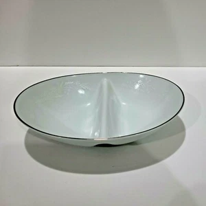 NORITAKE GEORGIAN -10" OVAL DIVIDED VEGETABLE BOWL - Serving BOWL - Picture 1 of 8