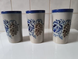 3 Goebel Merkelbach Salzglasur Saft Wein Becher Krug Krüge - Bild 1 von 4