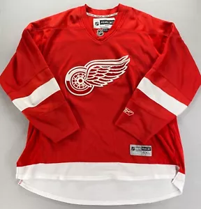 Detroit Red Wings RBK CCM Men’s Home Jersey Size 4XL Reebok Red Nameless USED - Picture 1 of 20