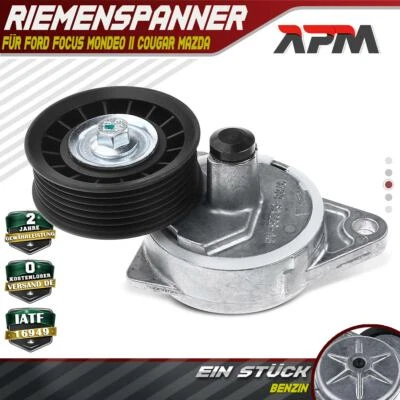 Galet tendeur courroie trapézoïdale à nervures pour Ford Focus Mondeo II Cougar Mazda - Photo 1/4