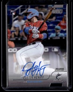 2022  Stadium Club #SCBA-PH Payton Henry Auto