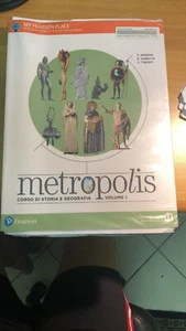 Metropolis Corso Storia e Geografia 1 9788869103131 - Foto 1 di 2