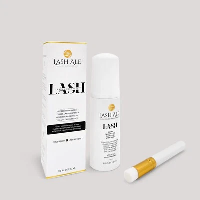 Gentle Eyelash Shampoo for Sensitive Eyes - Lash Cleanser for Extensions & Lash - Image 1 of 4