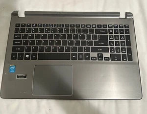 ACER ASPIRE V Original Top Half Case Complete With Keyboard + Trackpad For Parts - Picture 1 of 4