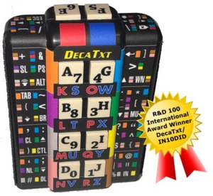 DecaTxt 3 One-Hand Bluetooth Spatial Computing Keyboard & Assistive Technology - Picture 1 of 12