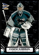 2003-04 Pacific Prism Blue Evgeni Nabokov San Jose Sharks #88 R1