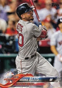 (25) Lote de tarjetas All-Star 2018 Topps Update MOOKIE BETTS #US64 Red Sox - Imagen 1 de 1