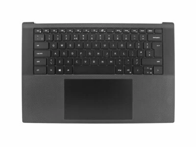 Genuine Dell Precision 5550 5560 Palmrest Assembly UK Backlit Keyboard GP6Y1 - Image 1 of 2