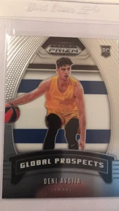 Panini Prizm Silver Parallel Global prospects RC Card of Deni Avdija of wizard. - Bild 1 von 4