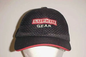 Lufkin Gear Texas Adult Unisex Black Red White Cap One Size New - Picture 1 of 2