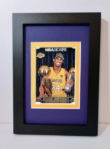 Kobe Bryant Los Angeles Lakers Display Custom Framed NBA Basketball Card Plaque Cover