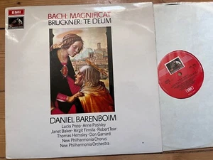ASD 2533 Bach Magnificat Brucker Te Deum Barenboim - Picture 1 of 2