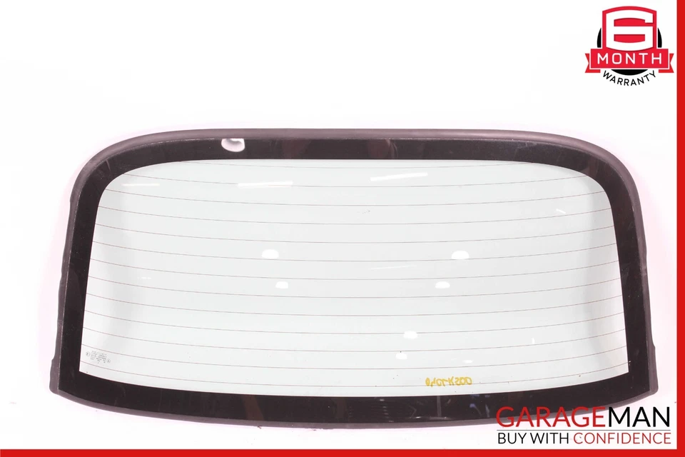 03-09 Mercedes W209 CLK500 CLK350 CLK320 convertible techo blando vidrio trasero OEM Foto 1 de 4