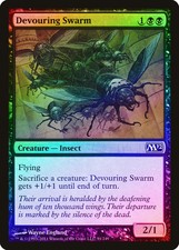 Devouring Swarm FOIL Magic 2012 / M12 NM Black Common MAGIC MTG CARD ABUGames