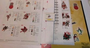 Winter Holiday Stephanie Stouffer Embroidery Card Collection 776 Sew Christmas - Picture 1 of 14