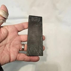 Antigua piedra de afilar de afeitar OVB 5 x 2 x 1/2" Hibbard Spencer Bartlett nuestra mejor - Imagen 1 de 10