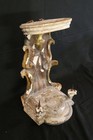 tempio barocco sacro antico portatile del  XVIII secolo altarino legno dorato