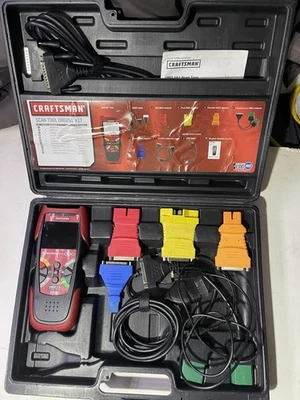 Kit de herramientas de escaneo Craftsman 47209 Honda Toyota Ford Jeep Gm Obd 2&1 Foto 1 de 3