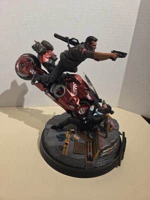 CD Projekt 2020 Cyberpunk 2077 Edición Coleccionista V Figura y Bicicleta Estatua y Base Foto 1 de 4