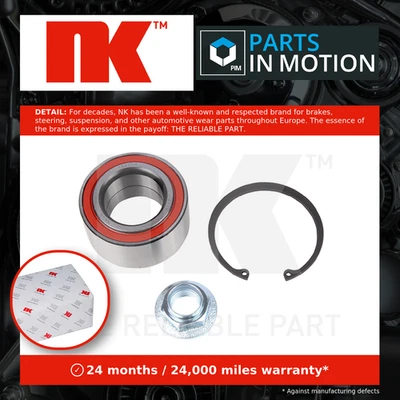 Kit de cojinete de rueda compatible con MG MG ZS 1.6 delantero 01 a 05 NK GHK1559 RUD100070 calidad Foto 1 de 4