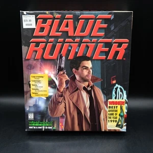 MINTY Blade Runner PC BIG BOX New Factory Sealed Windows 95 Westwood CD Rom - Picture 1 of 11