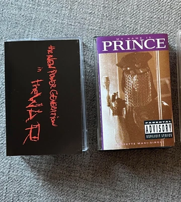 Prince Lot 2 RARE Cassette The War Promo My Name Is Maxi Single Rare! - Image 1 of 4