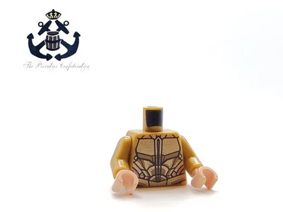 Минифигурка LEGO DC Comics Pearl Gold Torso Atlantean Guard Armor 973pb2853c01 - Изображение 1 из 3