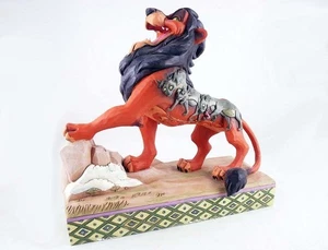 Disney Traditions Preening Predator - Scar Figurine 6001268 New - Picture 1 of 1