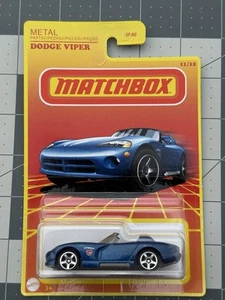 Matchbox Retro Series Dodge Viper 11/12 Target Exclusive Blue READ - Picture 1 of 1