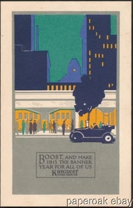 Tarjeta publicitaria original de 1915 para frentes de tienda Kawneer - Imagen 1 de 1