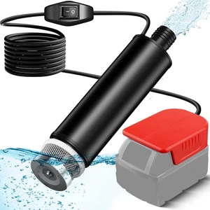 Tragbare Wassertransferpumpe für Milwaukee M18 Akku, 500GPH 100W 16Ft Kabel fo - Bild 1 von 7